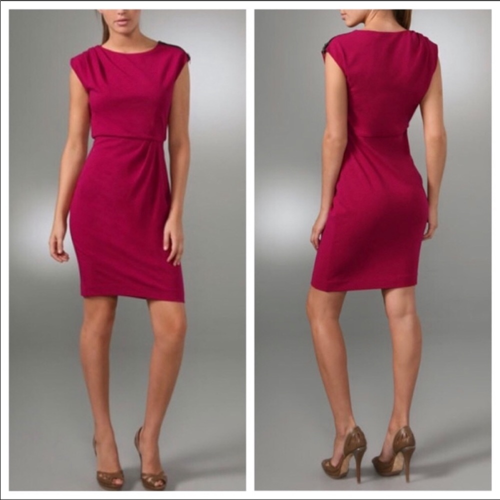 Diane Von Furstenberg Fuchsia Dress